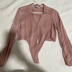 cropped blouse
